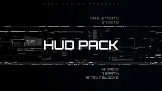 Digital HUD Pack for Adobe After Effects