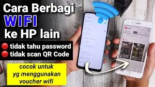 Cara Share Internet Dari WIFI ke HP Lain