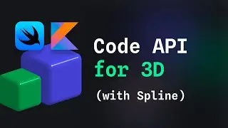 Code API for 3D in Apple and Android with Spline