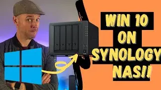 How to INSTALL & RUN Windows 10 directly on a Synology NAS step by step