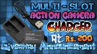 Action Camera Dual Battery Charger || Unboxing and Review