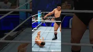 💥Andre the Giant vs Rhea Ripley💥Part 1 WWE 2K24 