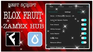 BLOX FRUITS Script Mobile RACE V4 | AUTO FARM | BOSS FARM | AUTO QUEST | AUTO RACE V4 | ZAMEX HUB 🔥