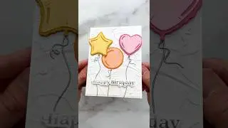 Make An EASY DIY Birthday Card With Me!🥳 ASMR Crafting #asmr #asmrsounds #craft