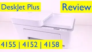 HP DeskJet Plus 4155 | 4152 | 4158 All-in-one Wireless Printer Review