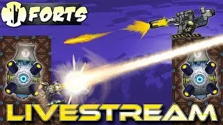 New DLC Release! (Forts Moonshot DLC) - Forts RTS - Livestream