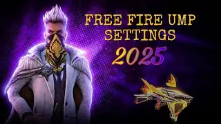 Free Fire Ump settings | Free Fire Sensivity | 2025
