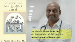 NEETPG 2024 Mock Test 4 and Discussion Download Ebook pdf @ 