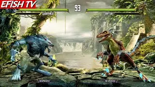 Sabrewulf vs Riptor (Hardest AI) - KILLER INSTINCT Hardest Battle Match