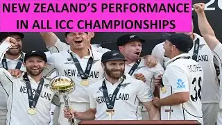 How NZ performs in ICC Championships | New Zealand in ICC WTC | NZ in World Cups (1975-2021)