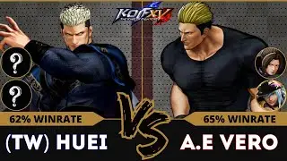 KOFXV⭐(TW) HUEI (Random/Random/Goenitz) vs A.E VERO (Duo Lon/Isla/Yamazaki)⭐Ranked Match - 11/24