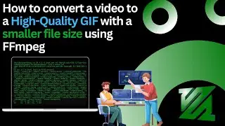 How to convert a video to a high-quality GIF with a smaller file size using FFmpeg