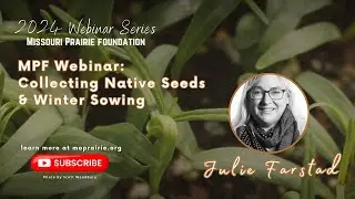 Grow Native! Webinar: Collecting Native Seeds & Winter Sowing with Julie Farstad