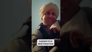 How VFX Artist Restore Old Movies? (Video Enhancement) #gadar #gadar2 #gadarekpremkatha