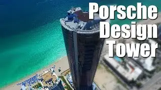 Porsche Design Tower Майами. Гараж на 11 машин в квартире 57 этаж.