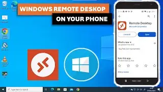 Using Windows Remote Desktop on your Phone