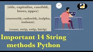 Important String Methods in Python