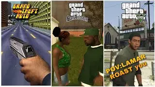 First Mission in First Person in GTA Games