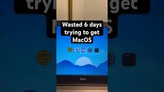 I wasted 6 days running MacOS before I saw this 