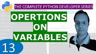 13. Python Variables and operators Expression : Python Tutorial Developer Series A - Z