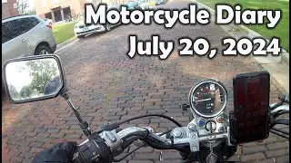 Motorcycle Diary: July 20, 2024 (Honda Rebel 250 - Pastry Run)