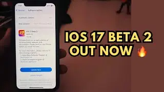 Apple Released New iOS 17 Beta 2 !! iOS beta 2 Out Now ! iOS 17 beta 2 not showing fixed