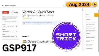 [2024] Vertex AI: Qwik Start | #GSP917 | #qwiklabs