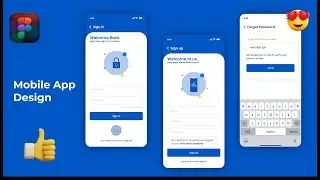 Figma Mobile App UI/UX Design Tutorial