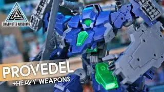 30MM Provedel (type-REX 01) + Heavy Weapons - 30 Minutes Missions UNBOXING and Review!