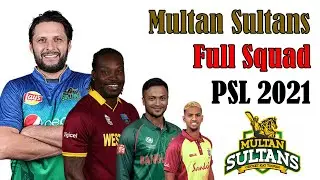 PSL 2021 | Multan Sultans Probable Team Squad PSL 2021 | MS Full Players List HBL PSL 2021