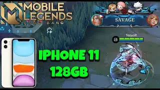 iPhone 11 iOS 16.4.1(a) Test in Mobile Legends Max Setting Gameplay 2023