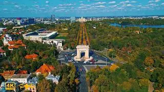 The Triumphal Arch - Autumn colors - Bucharest