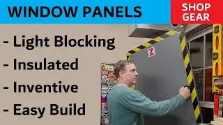 Insulated Window Covers - Removable Panels