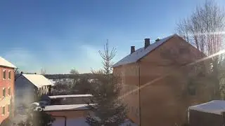 Timelaps Helmbrechts, Bayern. Deutschland