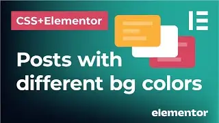 Posts with different, custom background colors with Elementor PRO and Advanced Custom Fields