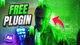add this REALISTIC CRT effect to YOUR VIDEO (After Effects) **FREE PLUG-IN**