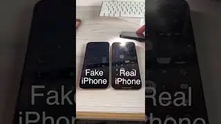 Fake iPhone vs Real: Auto Brightness Test! 🌞📱 