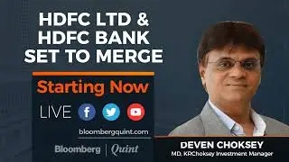 HDFC & HDFC Bank Announce A Merger