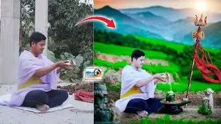 Maha Shivratri Photo Editing in Photoshop 7.0  |  Photoshop 7.0 Photo Editing Tutorial in Hindi