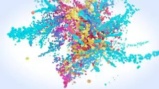 3156  - Colorful Cubes Art Abstract clean Logo Reveal animation intro opener