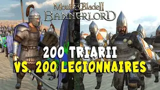 200 Triarii vs. 200 Legionary in Bannerlord