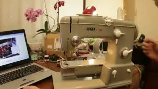 Pfaff 362 Nähmaschine Sewing machine Швейная машина Instruction