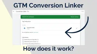 Setting Up the Conversion Linker in Google Tag Manager [2024]