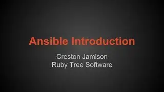 Ansible Introduction