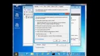 How to turn on EAP authentication  in Microsoft Windows Server 2012