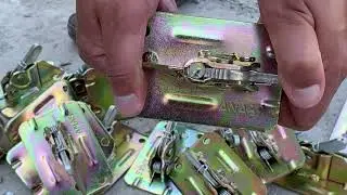 Как сделать опалубку своими руками с помощью пружинного зажима