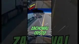 Zachowaj odstęp #sytuacjedrogowe #truckdriver #trucker