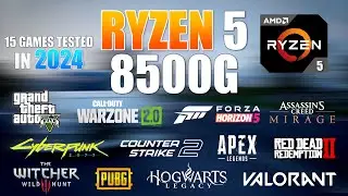 Ryzen 5 8500G Gaming Test in 2024 - is it Enough for Gaming?