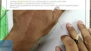 # 27 Minima distancia inclinada frontal entre dos lineas que se cruzan!