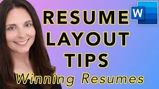 How To Edit A Resume Template in Word for a Winning Resume that Gets Noticed - Resume Layout Tips